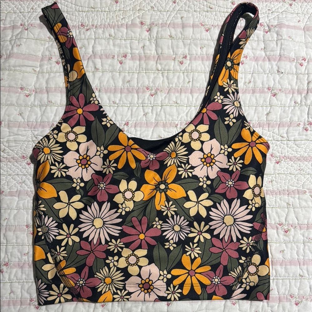 Floral Print Women's Top